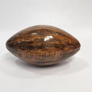 Vintage 8" Long Duncan Ceramic Products - Ceramic Football Decor 1970s Rare VG